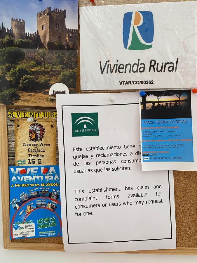 Casa Rural Mirador Del Castillo Almodóvar del Río المظهر الخارجي الصورة